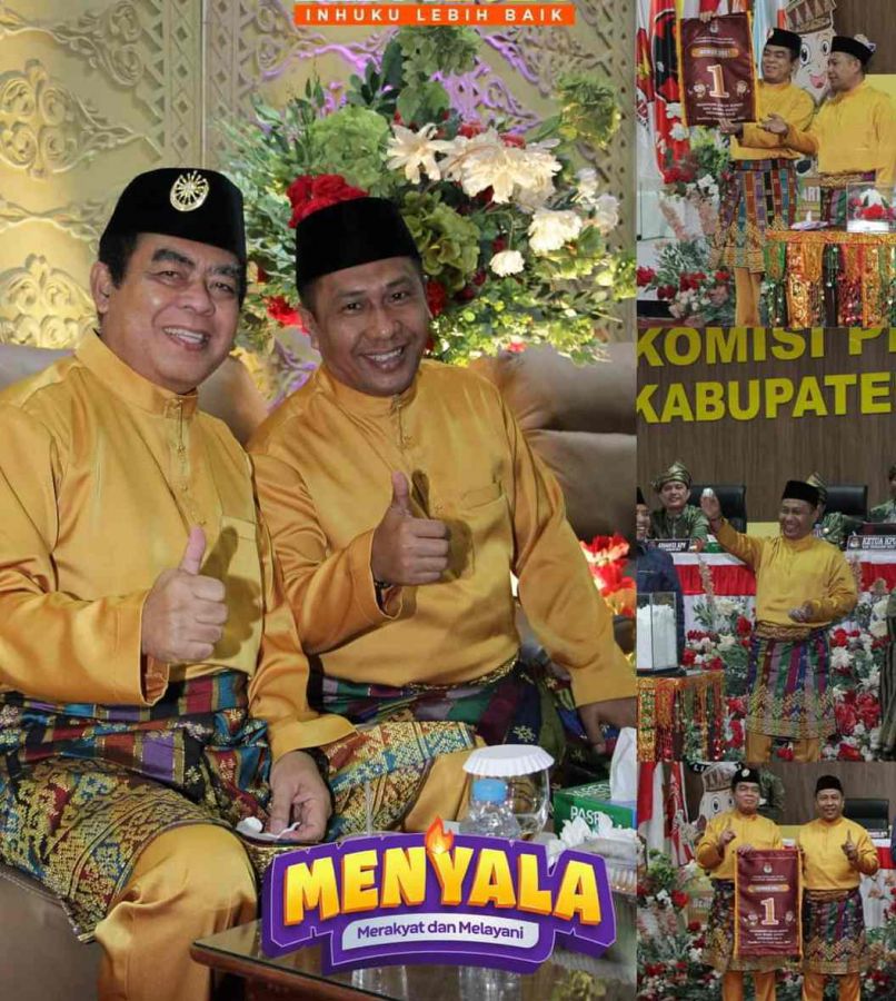 Pilkada Inhu 2024, Paslon Bupati Inhu Raja Haryono-Elda Suhanura Nomor Urut 1